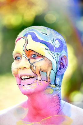 Looklab Facepaint/Schimnk-Gekleurde dromen